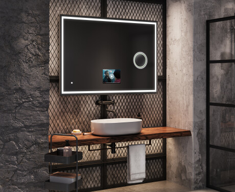 SMART Badrumsspegel med belysning LED L49 Apple #8