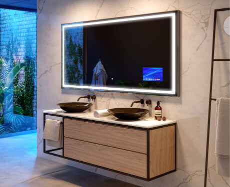 SMART Badrumsspegel med belysning LED L49 Apple #9