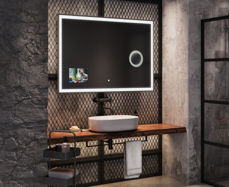 SMART Badrumsspegel med belysning LED L126 Apple #6