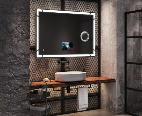 SMART Badrumsspegel med belysning LED L126 Apple #9