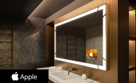 SMART Badrumsspegel med belysning LED L126 Apple