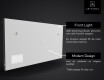 Badrumsspeglar SMART LED L128 Apple #5