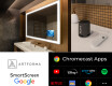 Smart Badrumsspegel med LED-belysning Spegel L01 Google-serien #4