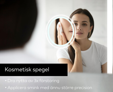 Smart Badrumsspegel med LED-belysning Spegel L01 Google-serien #9