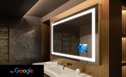 Smart Badrumsspegel med LED-belysning Spegel L15 Google-serien