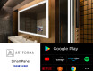 SMART Badrumsspegel med belysning LED L57 Samsung #2