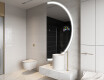 Halvcirkel spegel badrum LED SMART A222 Google #9