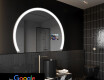 Halvcirkel spegel med belysning LED SMART W222 Google