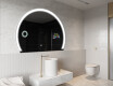 Halvcirkel spegel med belysning LED SMART W222 Google #10