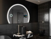 Halvcirkel spegel badrum LED SMART W223 Google #8