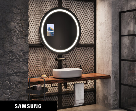 Rund spegel med belysning LED SMART L33 Samsung