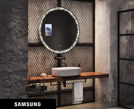 Rund spegel med belysning LED SMART L115 Samsung #1
