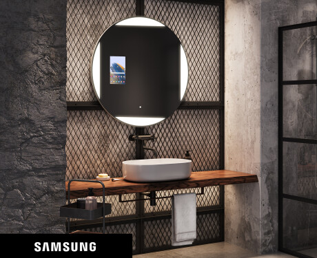 Rund spegel med belysning LED SMART L116 Samsung