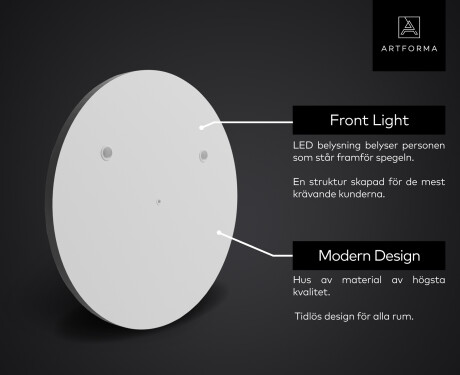 Rund spegel med belysning LED SMART L116 Samsung #2