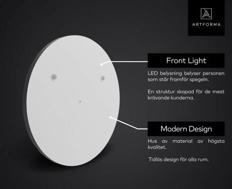 Rund spegel med belysning LED SMART L156 Samsung #2