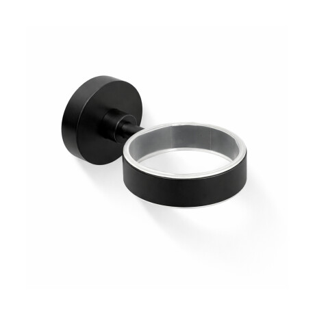 CLASSIC – Mugghållare 80.003/003.1, tvålkopp 80.004/004.1 / matt svart / * glas beställs separat #1