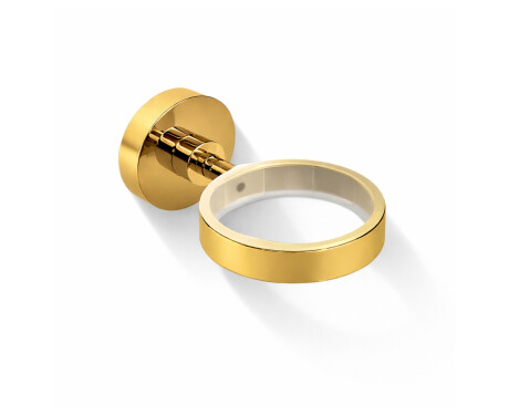 CLASSIC – Mugghållare 80.003/003.1, tvålkopp 80.004/004.1 / glänsande guld / * glas beställs separat