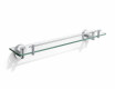 CLASSIC – Hylla 60 under spegeln / krom, klart glas