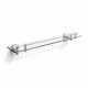 CLASSIC – Hylla 60 under spegeln / krom, klart glas #1