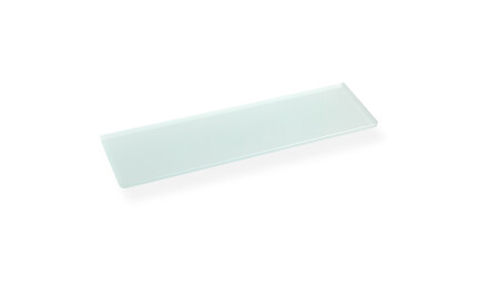 CLASSIC – Hylla 40 under spegeln, utan handtag / matt glas