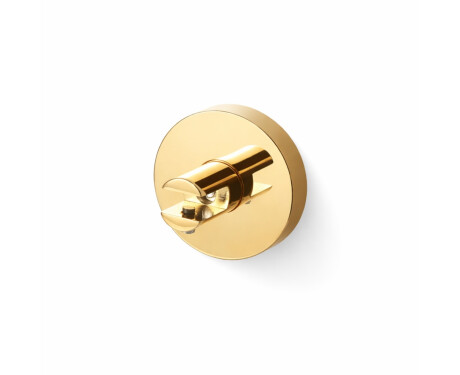 CLASSIC – Hyllfäste med rosett för glashyllor 07.80160/50/40/30 – 2 st. / glänsande guld