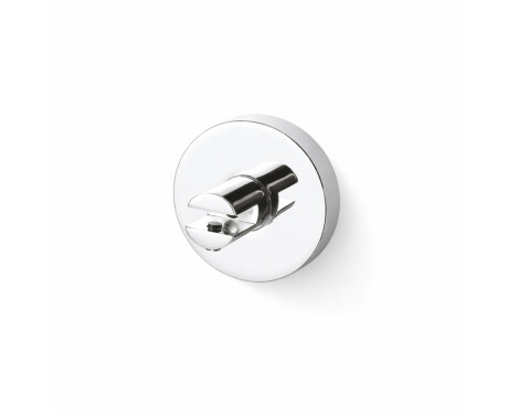 CLASSIC – Hyllfäste med rosett för glashyllor 07.80160/50/40/30 – 2 st. / krom