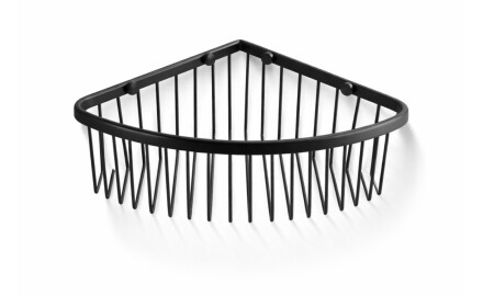 Hörnkorg 20x20x9 / matt svart