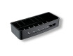 Korg 29x12x5,5 / matt svart / insats i svart plast