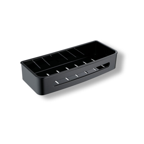 Korg 29x12x5,5 / matt svart / insats i svart plast #1