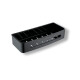 Korg 29x12x5,5 / matt svart / insats i svart plast #1