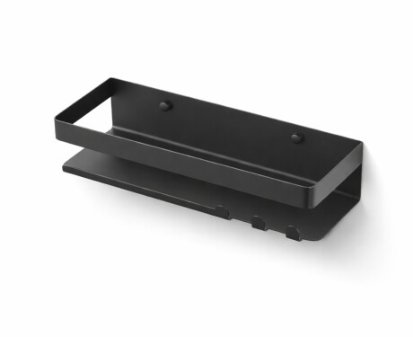 Korg – badrumshylla 30,6x11,2x6,8 / matt svart