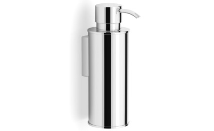 Dispenser för flytande tvål 0,25 l / rund / krom