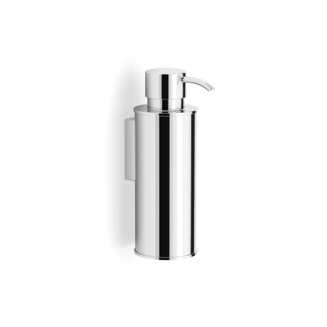 Dispenser för flytande tvål 0,25 l / rund / krom #1