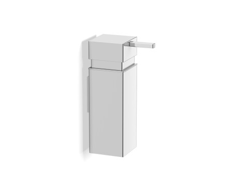 Flytande tvålpump 0,25 l / fyrkantig / krom
