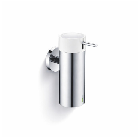 Dispenser för flytande tvål 0,15 l / polerat stål / vit pump + polerat stål #1