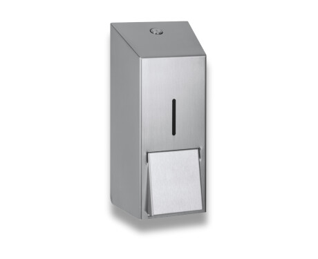 Flytande tvålpump 0,8 l, R1-serien / borstat stål