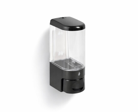 Dispenser för flytande tvål 0,25 l / ABS, svart högblank