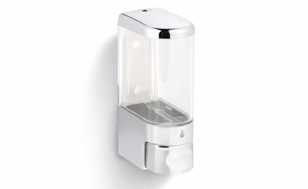 Dispenser för flytande tvål 0,25 l / ABS, krom