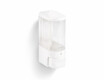 Dispenser för flytande tvål 0,25 l / ABS, vit, blank