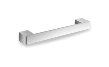 Rakt badrumsgrepp, 28 cm / krom