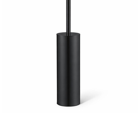 Fristående, självcentrerande toalettborste / matt svart
