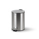 BUDGET-pedaalkorg, rund, 3 liter, soft close / rostfritt stål, satinfinish #1