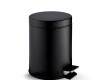 STANDARD-pedaalkorg, rund, 5 liter, soft close / matt svart