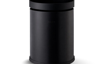 Öppen korg 10 L / matt svart