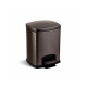 PREMIUM-pedaalkorg, rektangulär, 5 L, soft close / grafitmetallic #1