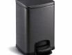 PREMIUM-pedaalkorg, rektangulär, 20 liter, soft close / matt svart