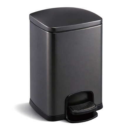 PREMIUM-pedaalkorg, rektangulär, 20 liter, soft close / matt svart #1