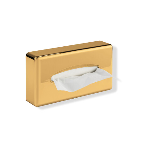 Dispenser för näsdukar / ABS, guldglans #1