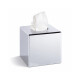 Dispenser för näsdukar – kubformad / ABS-krom #1