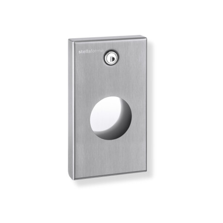 Dispenser för hygienpåsar, R1-serien / borstat rostfritt stål #1
